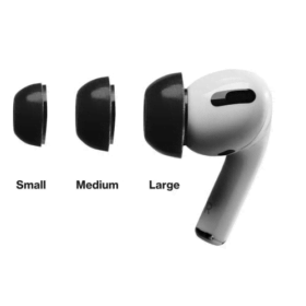 Memory Foam ear tips for AirPods Pro (3 sizes)